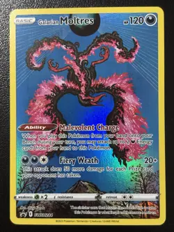 Galarian Moltres SWSH284 SWSH: Sword & Shield Promo Cards Holo NM - Image 1