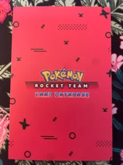 Pokemon Bubble Charizard Cracked Ice Holo Team Rocket Card Database Set Peru - Image 2