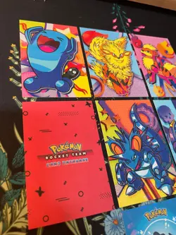 Pokemon Bubble Charizard Cracked Ice Holo Team Rocket Card Database Set Peru - Image 5