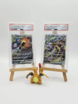 PSA10 SEQUENTIAL Charizard 212/172 Mewtwo 221/172 VSTAR Pokemon Japanese Cards - Image 1