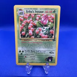 Pokemon Card Erika's Ivysaur 41/132 Gym Challenge. Clean mint never played - Image 1