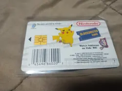 1999 Pokemon Snap Blockbuster Video Smart Card Pikachu Nintendo Promo - Image 2