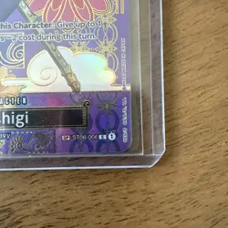 Tashigi ST06-006 SP Special Alternate Alt Art One Piece Card Game CCG TCG - Image 5
