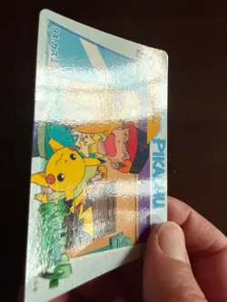 Pokemon Card Misty Pikachu Psyduck 94 Bandai Carddass 1998 Anime Collection - NM - Image 3