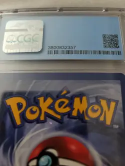 CGC 9 MINT Meowth Jungle 1st Edition Common Pokemon Card 56/64 -17 - Image 3