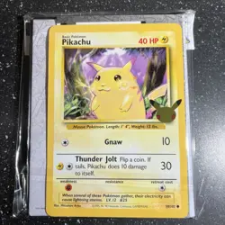 Pokemon TCG 25th Anniversary First Partner Collector’s Binder Pikachu Card Jumbo 820650809606 - Image 1