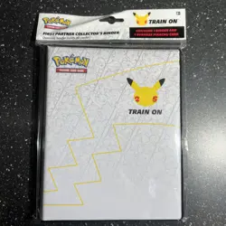 Pokemon TCG 25th Anniversary First Partner Collector’s Binder Pikachu Card Jumbo 820650809606 - Image 2