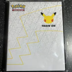 Pokemon TCG 25th Anniversary First Partner Collector’s Binder Pikachu Card Jumbo 820650809606 - Image 5