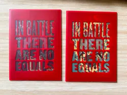 Unmatched Board Game Foil Promo Cards. Little Red vs Beowulf - Image 4