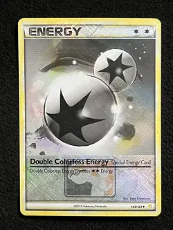 Double Colorless Energy Pokemon League PROMO 103/123 League & Championship Cards - Image 1