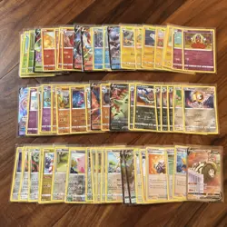 Pokemon Fusion Strike Lot of 60 Cards Holos and Reverse Holos 2021 95 percent NM - Image 1