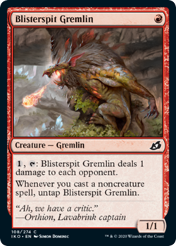 Blisterspit Gremlin FOIL Ikoria: Lair of Behemoths NM Red Common CARD ABUGames - Image 1
