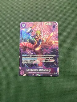 Donquixote Doflamingo Alt Art OP10-071 SR Royal Blood English One Piece Card - Image 1