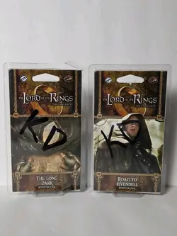 The Lord Of The Rings Saga Fog On The Barrow-Downs Card Game Used Complete - Image 1