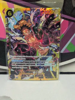 OP10-118 Monkey.D.Luffy SEC - One Piece TCG English Card Near-Mint Secret Rare - Image 1