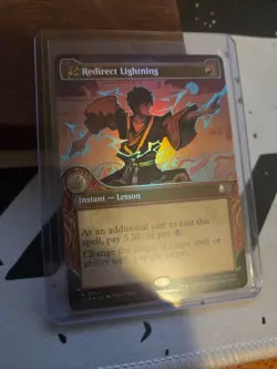Redirect Lightning (Showcase) Avatar: The Last Airbender Foil MTG #343 - Image 1