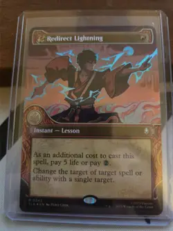 Redirect Lightning (Showcase) Avatar: The Last Airbender Foil MTG #343 - Image 2