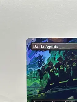 Dai Li Agents - 306 - MTG Avatar: The Last Airbender - Borderless Scene FOIL - Image 2