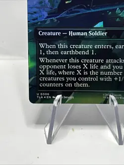 Dai Li Agents - 306 - MTG Avatar: The Last Airbender - Borderless Scene FOIL - Image 5