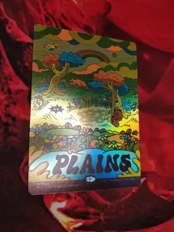 MTG Secret Lair Drop Flower Power In Rainbow Foil, New And Unplayed, In Hand! - Image 3