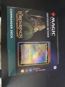 Lord of the Rings Tales of MiddleEarth Commander Deck Riders Of Rohan SEALED - Image 1