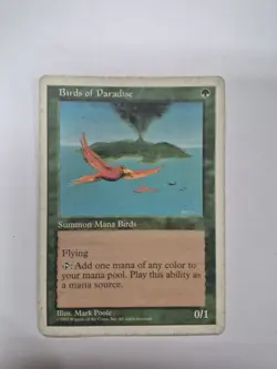 Mtg Birds of Paradise MTG Core Set 5th Edition Regular - Image 1