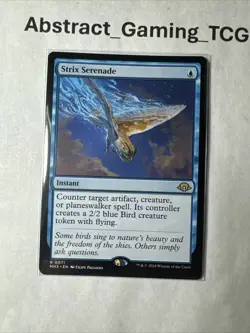 MTG - Strix Serenade (MH3 #071) - Modern Horizons 3 - NM Pack Fresh - Regular - Image 1