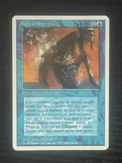 Magic MTG Italian Revised Power Leak Artist Proof Near Mint - Only 50 Exist! - Image 1