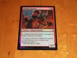 1x Foil - Valakut Invoker - Magic the Gathering MTG Battle for Zendikar - Image 1