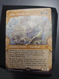 Helga, Skittish Seer (Showcase) Bloomburrow Regular - Image 1