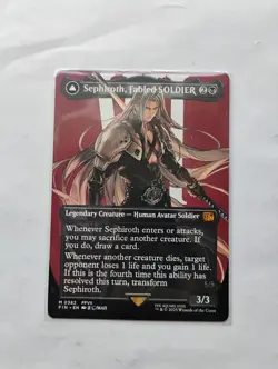 Sephiroth, Fabled SOLDIER (0382) (Borderless) Final Fantasy Regular - Image 1