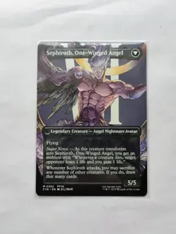 Sephiroth, Fabled SOLDIER (0382) (Borderless) Final Fantasy Regular - Image 2