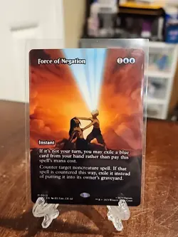 Force of Negation Borderless Non Foil #13 MTG Avatar the Last Airbender - Image 1