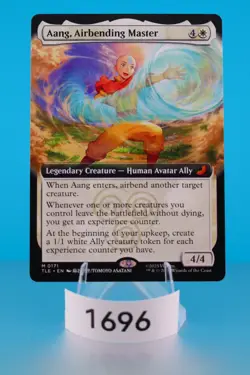 MTG Aang, Airbending Master Avatar: The Last Airbender Extended Art Regular #171 - Image 1