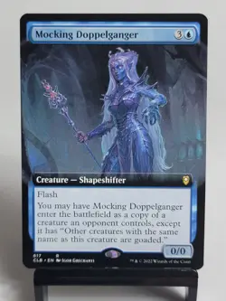 MTG - Commander Legends: Baldur's Gate - Extended Art - Mocking Doppelganger - Image 1