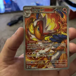 Infernape 173/167 Sv06: Twilight Masquerade Pokemon TCG Illustration Rare - Image 1