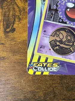 Pokemon TCG XY Fates Collide Blister Booster Pack Gastly Promo New Sealed - Image 2