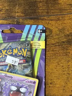 Pokemon TCG XY Fates Collide Blister Booster Pack Gastly Promo New Sealed - Image 4