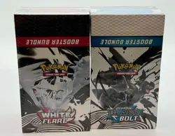 Pokemon SV10.5 Scarlet Violet Black Bolt White Flare Sealed LOT 2 Booster Case - Image 1