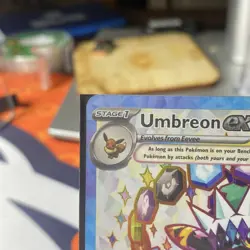 Pokemon TCG Umbreon EX 176 SV Scarlet & Violet Full Art Holo Near Mint NM - Image 2