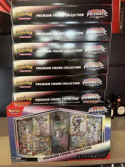 Pokemon TCG SV8.5 Prismatic Evolutions Premium Figure Collection Box Sealed New - Image 1