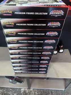 Pokemon TCG SV8.5 Prismatic Evolutions Premium Figure Collection Box Sealed New - Image 2