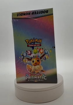 Pokemon Scarlet & Violet Prismatic Evolutions Factory Sealed Booster Bundle Case - Image 2