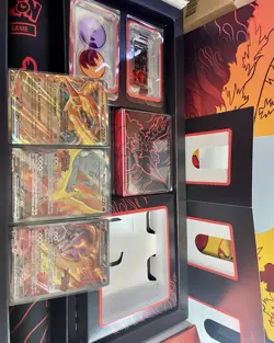 Team Rockets Moltres Ex Ultra Premium Collection Promos And Accessories - Image 1