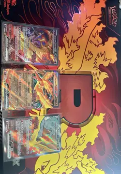 Team Rockets Moltres Ex Ultra Premium Collection Promos And Accessories - Image 4