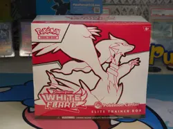 White Flare Pokemon Center ETB Elite Trainer Box Exclusive IN-HAND - Image 1