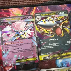 Lot of 13 Ex Full Art and More Hits From Phantasmal Flames Pokemon TCG All NM - Image 4