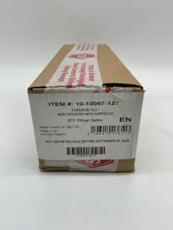 Pokemon TCG Mega Evolution Base Set Enhanced Booster Box SEALED Case NEW ME01 - Image 1