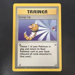 Pokemon Vintage Non-Holo Rare Scoop Up Base Set 78/102 WotC 1999 - Image 1