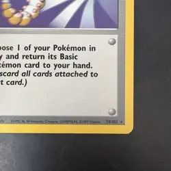 Pokemon Vintage Non-Holo Rare Scoop Up Base Set 78/102 WotC 1999 - Image 4